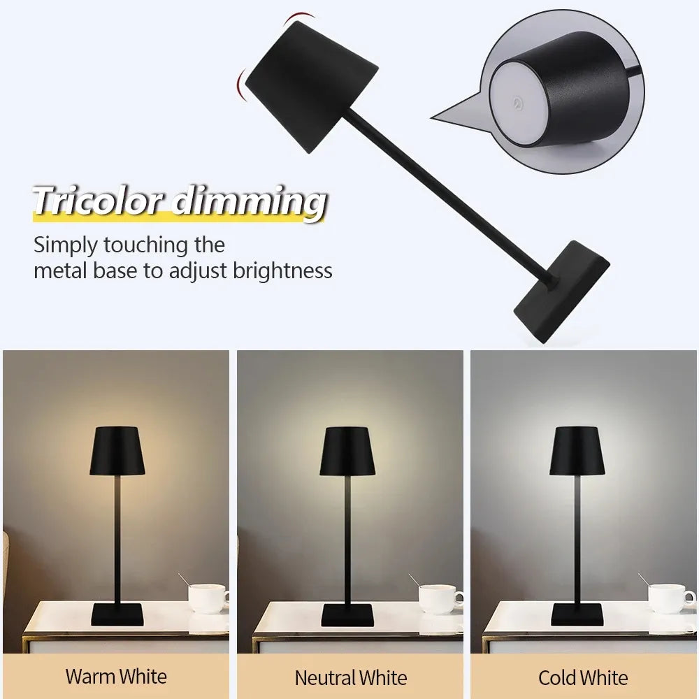 Lampe de bureau LED Sans Fil : ajoutez une touche de classe à votre espace