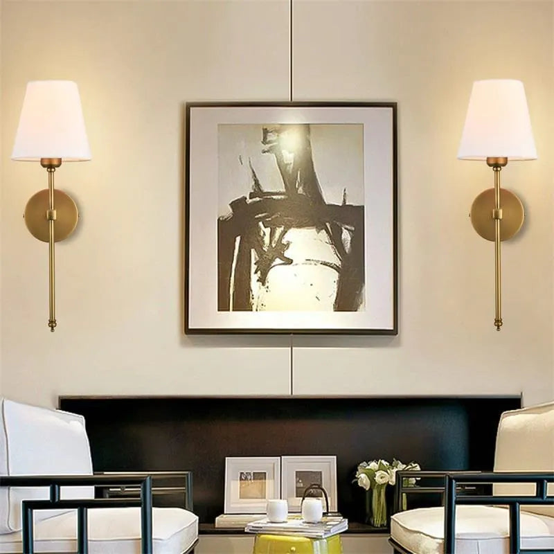 Applique Murale LED Moderne Américaine - Élégance et charme pour votre intérieur